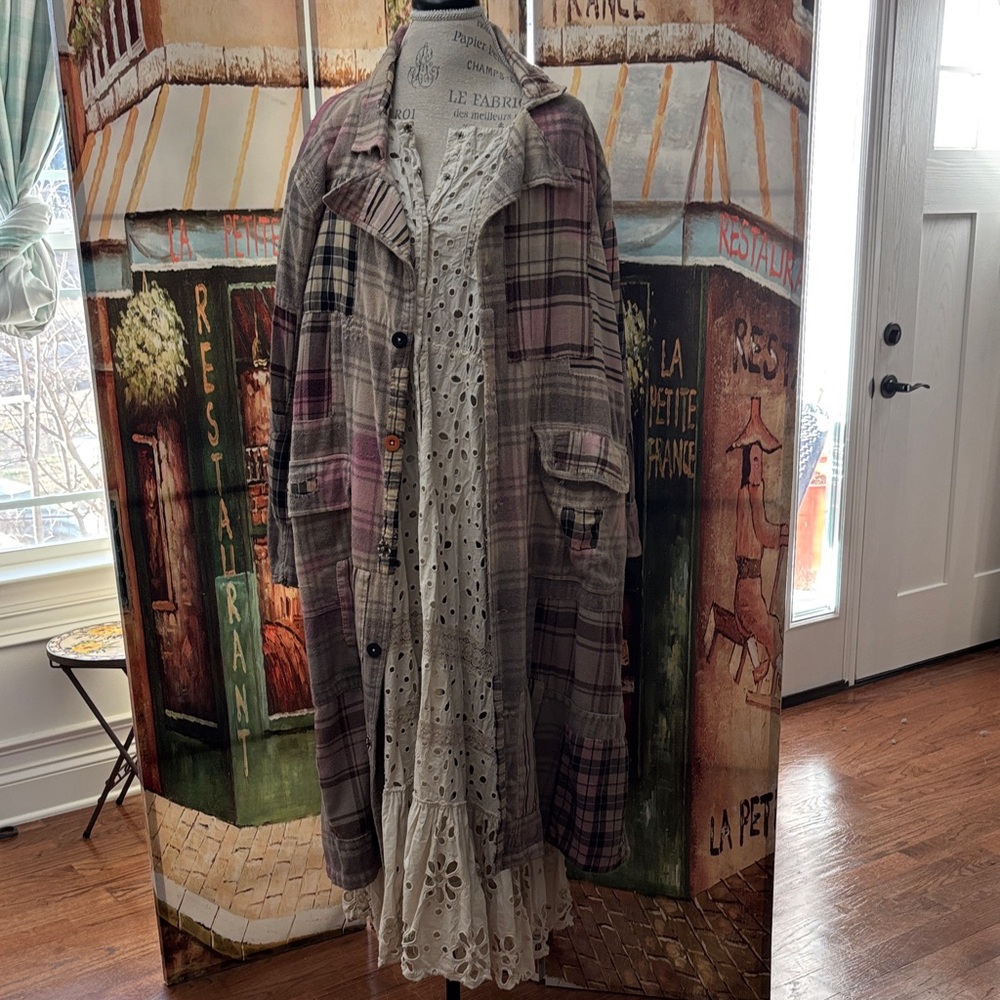 Patchwork Haven Coat JACKET 830-OZOMB-OS